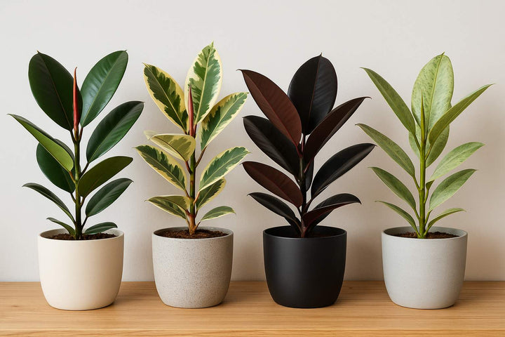 Gummibaum Sorten: Diese 8 Ficus elastica gibt es