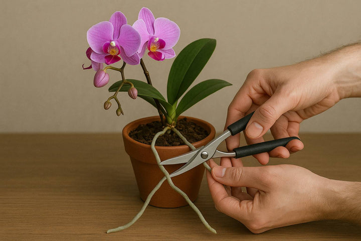 Luftwurzeln bei Orchideen: Abschneiden oder lieber lassen?