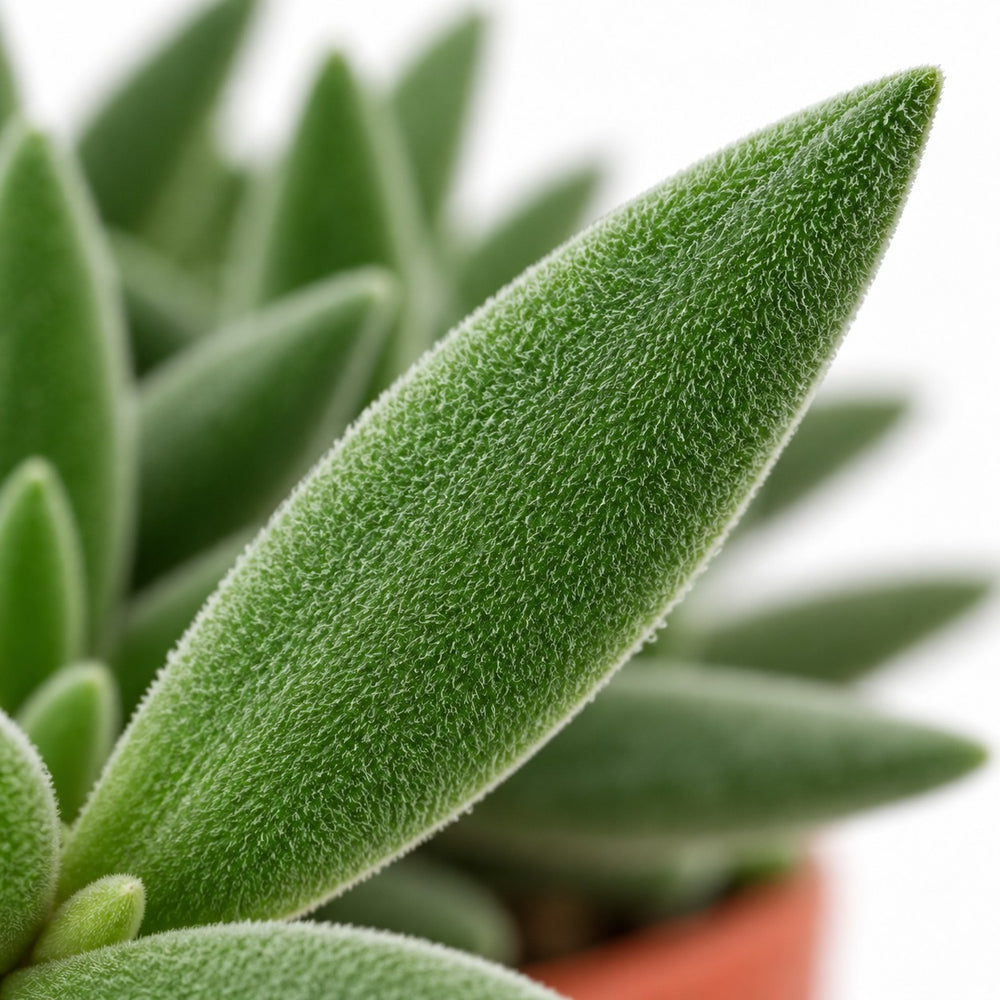 Crassula Tenelli, Nahaufnahme Blatt