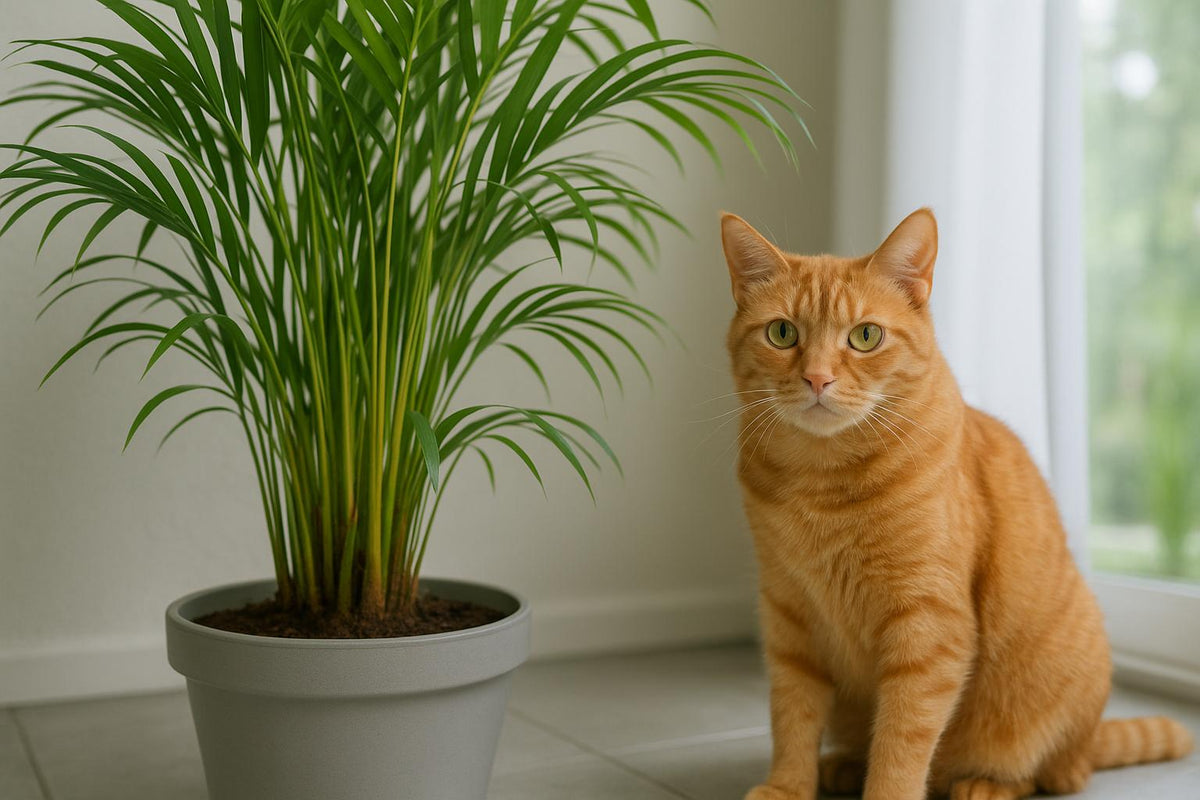 Goldfruchtpalme und Katzen: Ist sie wirklich giftig?