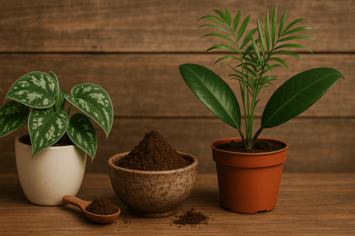 Kaffeesatz für Zimmerpflanzen: Dein neuer grüner Geheimtipp