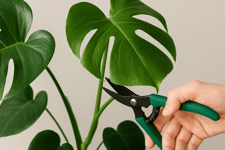 Monstera schneiden: wann, wo und wie viel du kürzen kannst