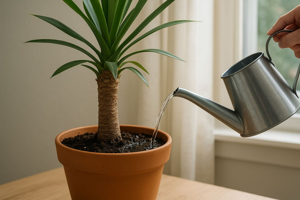 Yucca-Palme gießen: Alles, was du für eine glückliche Pflanze wissen musst