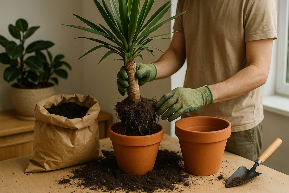 Yucca-Palme umtopfen: Dein Guide für eine glückliche Pflanze